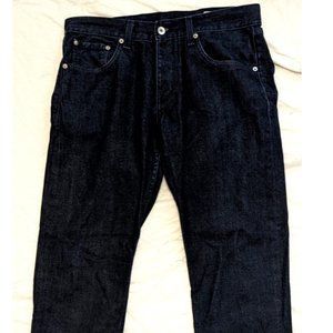 rag & bone Fit 2 Slim Selvedge Denim Jeans Size 33 x 32 Made in USA Excellent
